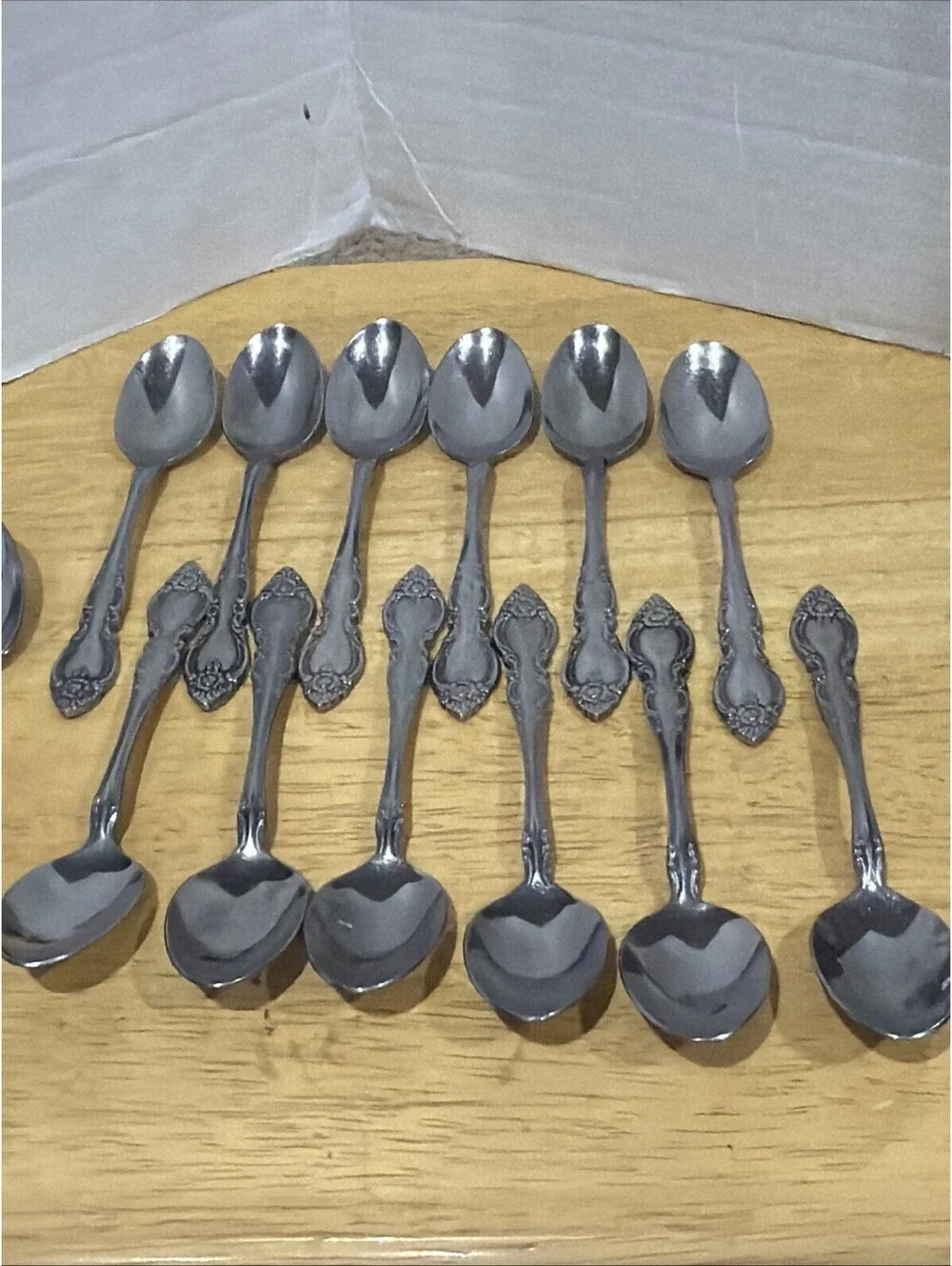 Oneida Northland Silver MALMAISON Old South Stainless Silverware Flatware Spoons